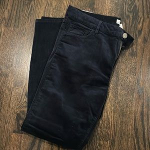 NWT Loft navy corduroys size 10/30
